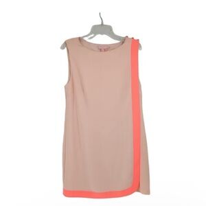 Ted Baker London Pink and Coral Mini Dress